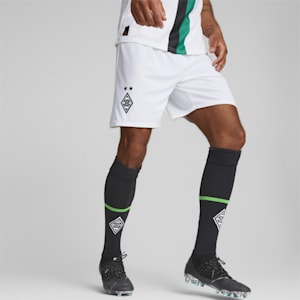 Borussia Mönchengladbach 22/23 Replica Shorts Men, Puma White-Puma Black-Power Green