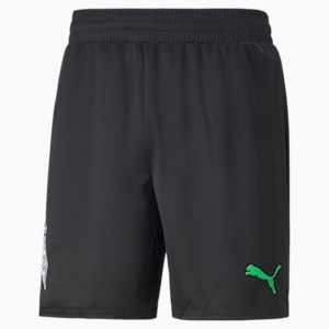 Borussia Mönchengladbach 22/23 Replica Shorts Men, Puma Black-Phantom Black-Classic Green