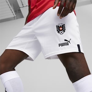 Austria Home 22/23 Replica Shorts Men, Puma White-Puma Black, extralarge-GBR
