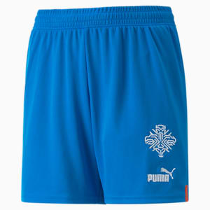 Iceland 22/23 Replica Shorts Youth, Electric Blue Lemonade