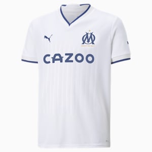 Olympique de Marseille Home 22/23 Replica Jersey Youth, Puma White-Limoges