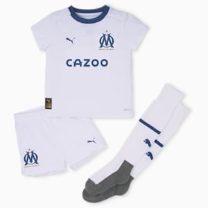 Olympique de Marseille Home 22/23 Baby Kit, Puma White-Limoges
