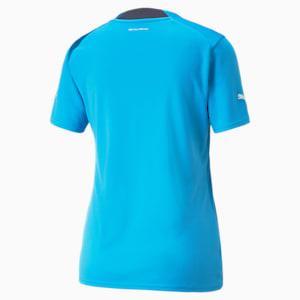 Olympique de Marseille Third 22/23 Replica Jersey Women, Bleu Azur-Mykonos Blue