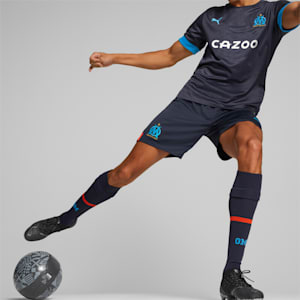 Olympique de Marseille 22/23 Replica Shorts Men, Parisian Night-Bleu Azur