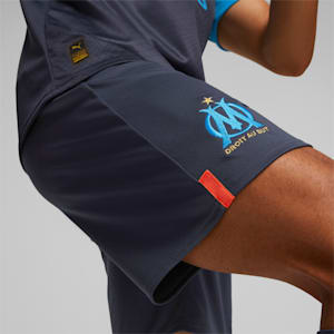 Olympique de Marseille 22/23 Replica Shorts Men, Parisian Night-Bleu Azur