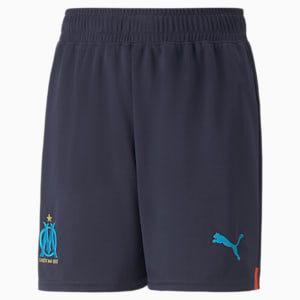 Olympique de Marseille 22/23 Replica Shorts Youth, Parisian Night-Bleu Azur