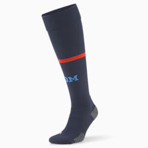 Olympique de Marseille Football Banded Replica Socks Men, Parisian Night-Bleu Azur