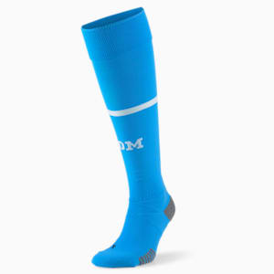 Olympique de Marseille Football Banded Replica Socks Men, Bleu Azur-Nitro Blue
