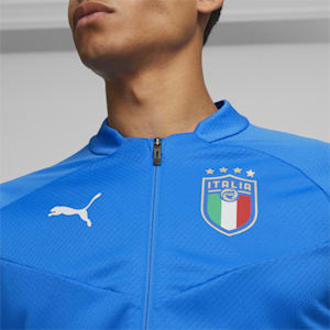 メンズ FIGC イタリア プレーヤー トレーニング ジャケット, Ultra Blue-Puma White