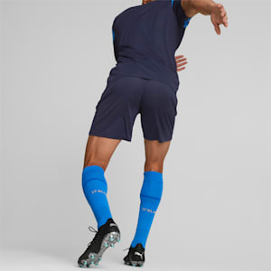 Shorts de entrenamiento de Italia para hombre, Peacoat-Ignite Blue