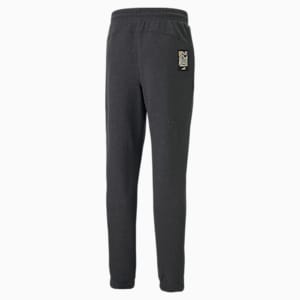 Italy ftblCulture Sweatpants Men, Dark Gray Heather-Puma Team Gold