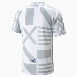 Olympique de Marseille Football Prematch Jersey Men, Puma White-Limoges
