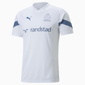Olympique de Marseille Football Training Jersey Men, Puma White-Limoges