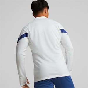 Olympique de Marseille Football Quarter-zip Training Top Men, Puma White-Limoges