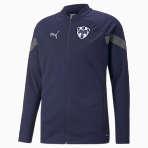 Chamarra para entrenar fútbol C.F. Monterrey para hombre, Peacoat-Smoked Pearl