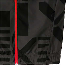 A.C. Milan Prematch Football Jacket Men, Puma Black-Asphalt