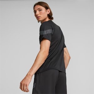 A.C. Milan Football Training Men's Jersey, Puma Black-Asphalt