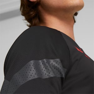 A.C. Milan Football Training Men's Jersey, Puma Black-Asphalt