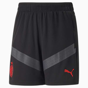 A.C. Milan Football Training Shorts Youth, Puma Black-Asphalt