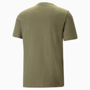 A.C. Milan Football ftblCore Men's T-Shirt, Dark Green Moss-Yellow Alert