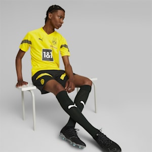 Borussia Dortmund Football Training Shorts Men, Puma Black-Cyber Yellow