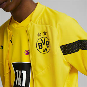 Borussia Dortmund Football Training Jacket Men, Cyber Yellow