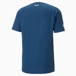 メンズ マンチェスター シティー MCFC カジュアル 半袖 Tシャツ, Sailing Blue-Puma White
