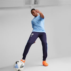 メンズ マンチェスター シティー MCFC カジュアル 半袖 Tシャツ, Team Light Blue-Parisian Night