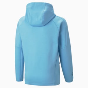 Manchester City F.C. Football Casuals Hooded Jacket Youth, Team Light Blue-Parisian Night
