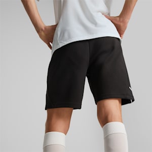 Manchester City F.C. Football Casuals Shorts Men, Cotton Black-Puma White