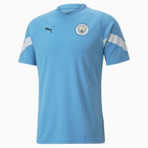 Manchester City F.C. Football Training Jersey Men, Team Light Blue-Puma White