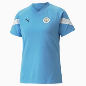 Manchester City F.C. Football Training Jersey Women, Team Light Blue-Puma White