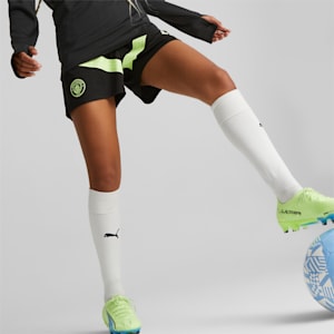 Manchester City F.C. Football Training Shorts Women, Puma Black-Fizzy Light