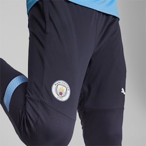 Manchester City F.C. Men's Football Training Pants, Parisian Night-Team Light Blue