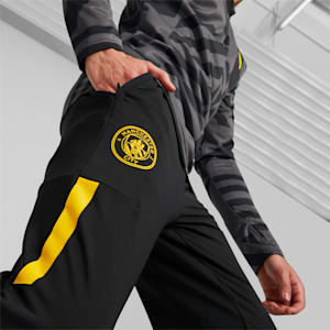 Manchester City F.C. Prematch Football Pants Men, Puma Black-Spectra Yellow