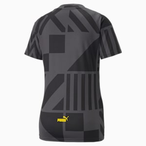 Manchester City F.C. Football Prematch Jersey Women, Puma Black-Spectra Yellow