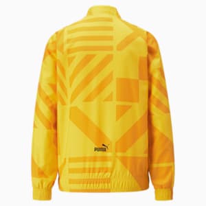 Manchester City F.C. Football Prematch Jacket Women, Spectra Yellow-Puma Black