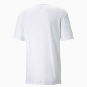Manchester City F.C. ftblCulture Men's Tee, Puma White-Team Light Blue