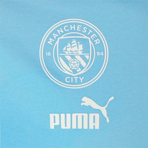 メンズ マンチェスター シティー MCFC フットボールカルチャー 半袖 Tシャツ, Team Light Blue-Puma White