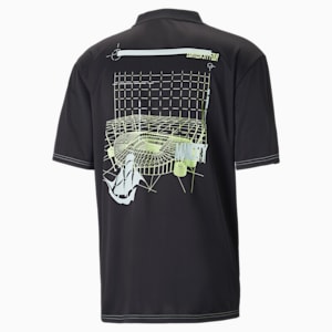 Manchester City F.C. ftblStatment Jersey Men, Puma Black-Fizzy Light