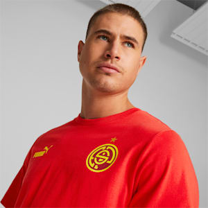 ftblCore Fan Men's T-Shirt, Puma Red-Dandelion