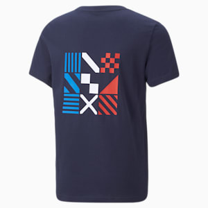 ftblCore Fan Youth T-Shirt, Peacoat-Electric Blue Lemonade