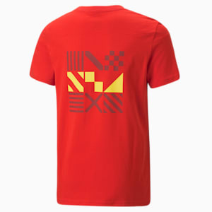ftblCore Fan Youth T-Shirt, Puma Red-Dandelion