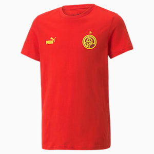 ftblCore Fan Youth T-Shirt, Puma Red-Dandelion