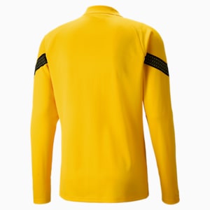 Borussia Dortmund Football Quarter-zip Training Top Men, Cyber Yellow