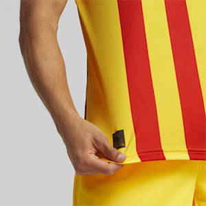 Girona FC Away 22/23 Replica Jersey Men, Spectra Yellow-High Risk Red