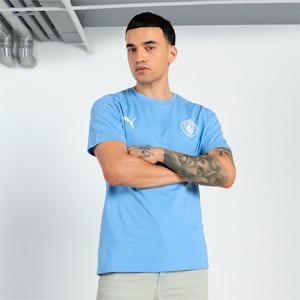 Manchester City Men's Football T-shirt, Team Light Blue, extralarge-IND