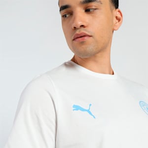 Manchester City Men's Football T-shirt, Puma White, extralarge-IND