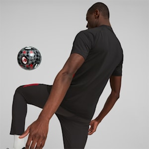 A.C. Milan Prematch Men's Jersey, PUMA Black-Tango Red