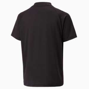 キッズ ACミラン ACM プレマッチ 半袖 シャツ 116-152cm, PUMA Black-Tango Red
